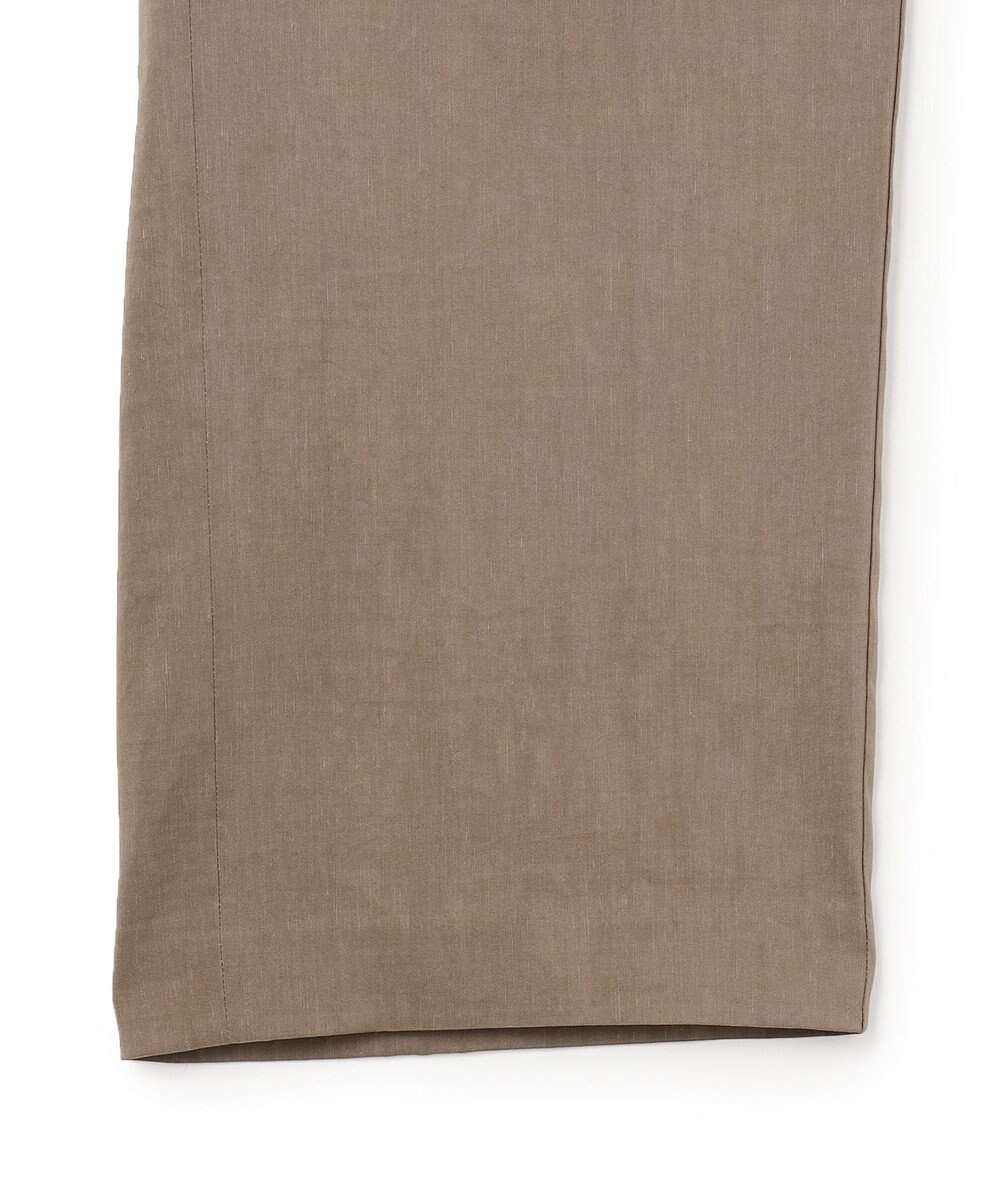 23区 【CanCam・CLASSY.掲載】リネンレーヨンストレッチ ワイドパンツ 