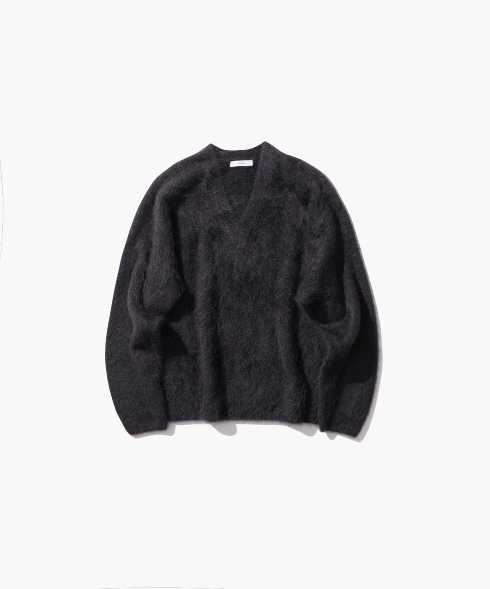 ATON ROYAL CASHMERE FUR | Ｖネックセーター 