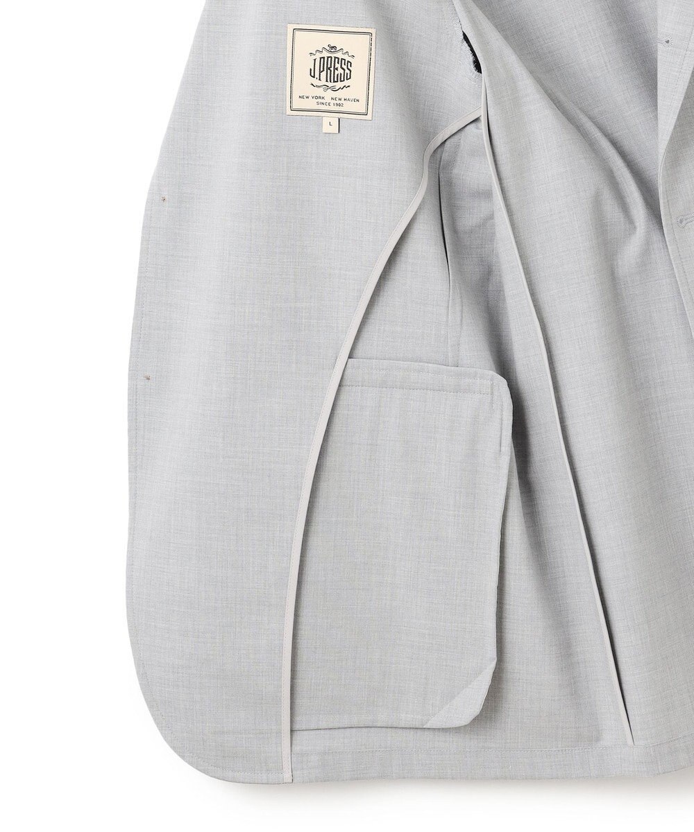 J.PRESS MEN 品格とゆとりの調和【盛夏対応 / 洗える】リラックスセットアップ ジャケット 