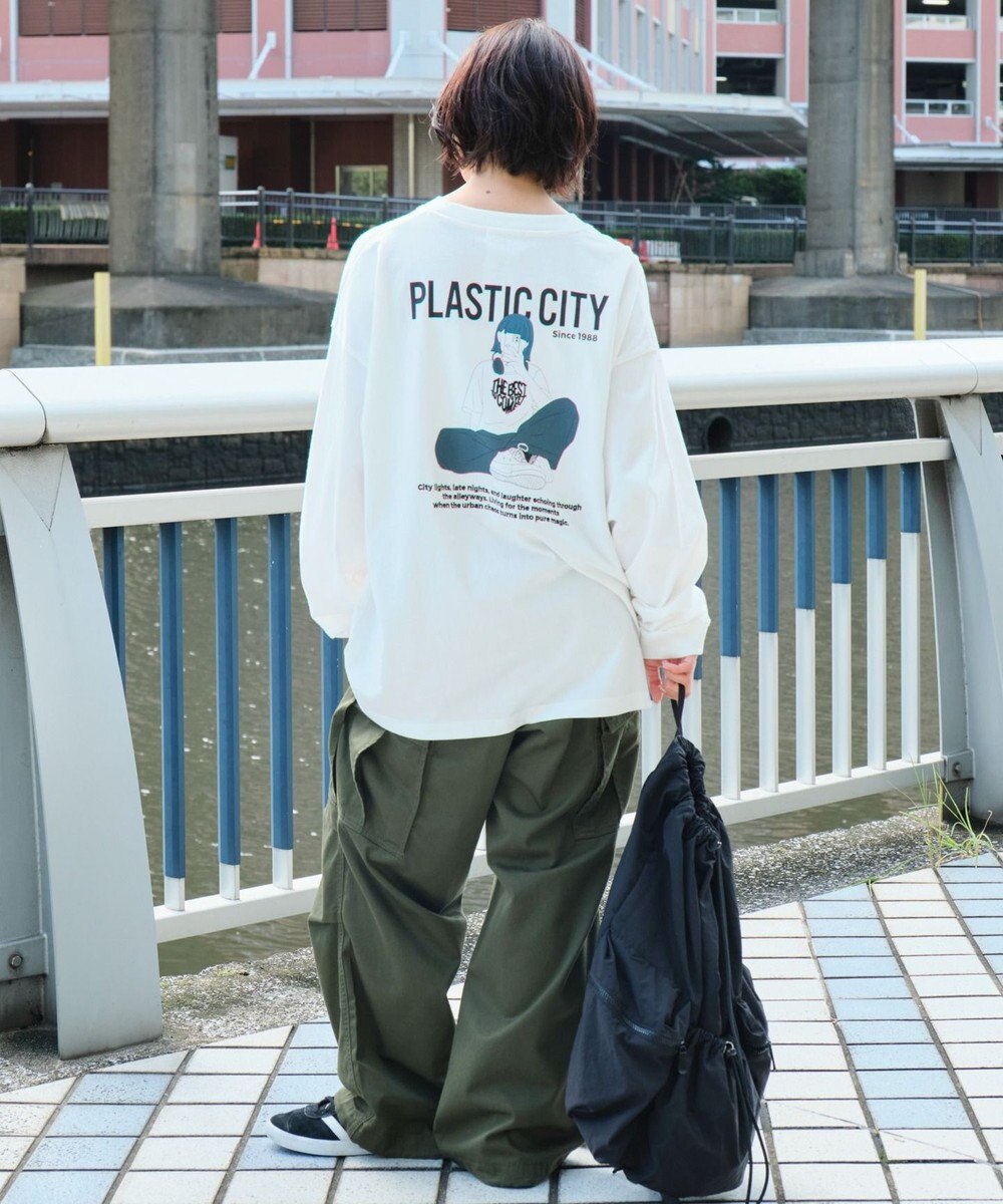 WEGO 【ユニセックス着用ITEM】ガールフレンドグラフィックBIGロンT（LS） 