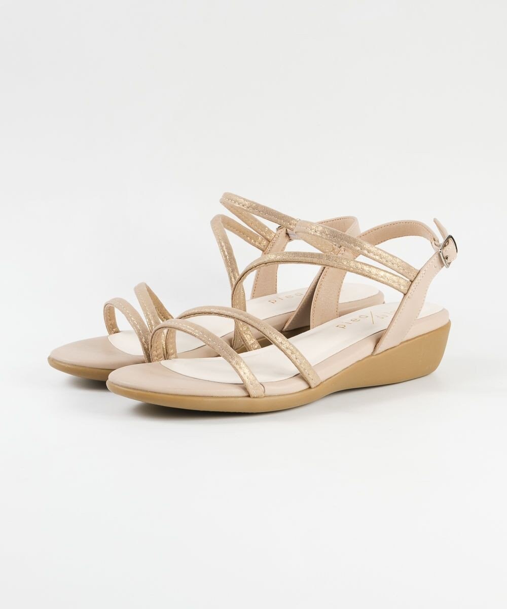 BONTRE 【pied du lapan/ピエドラパン】ナローストラップソールサンダル/50759ZI 