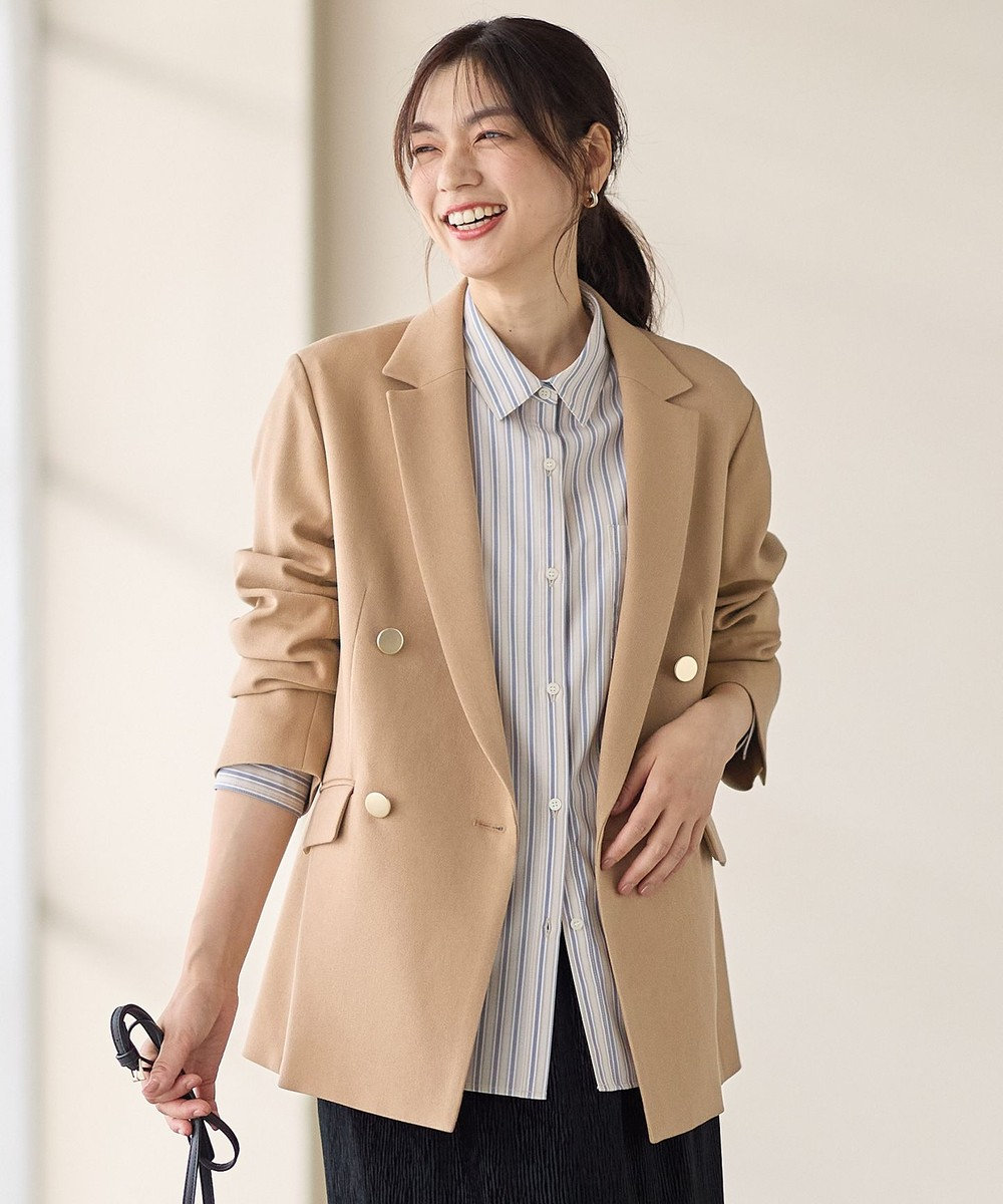 ANY L ウーリッシュＷブレストジャケット 