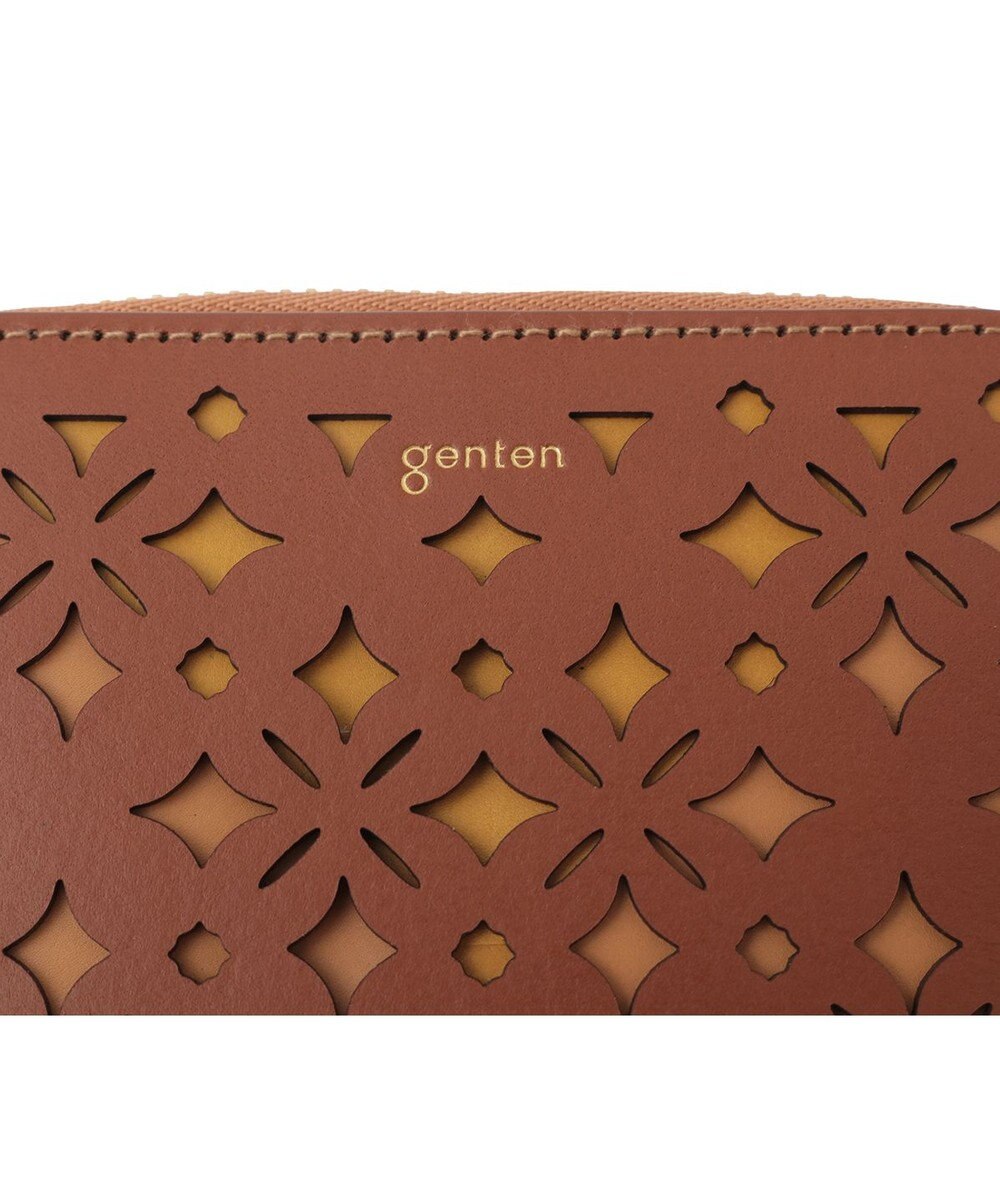 genten クアドリフォリオ ミニ財布 