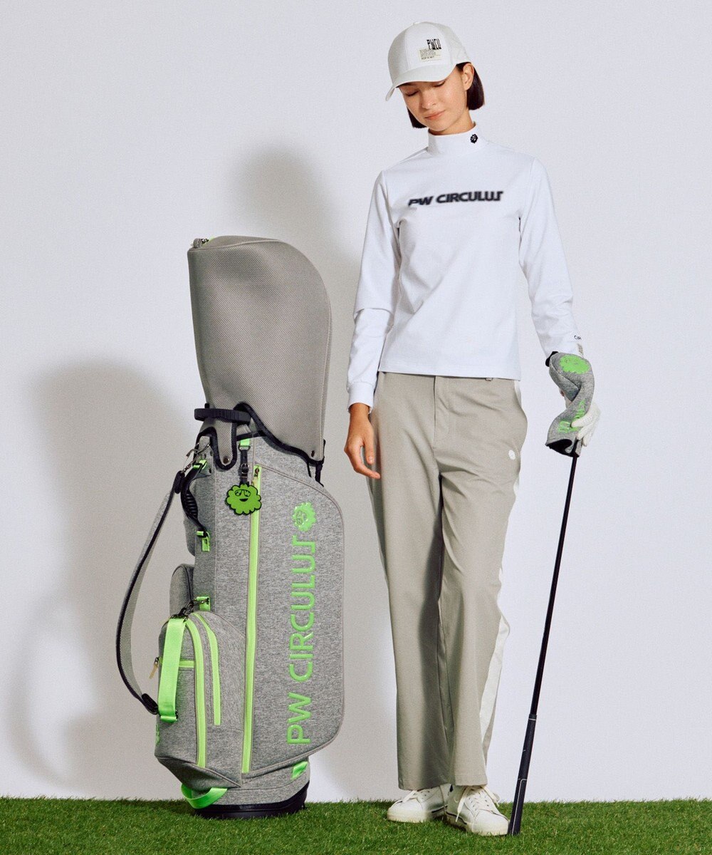 PW CIRCULUS 【25秋冬 新色追加！】【UNISEX】デタッチャブル キャディバッグ　取っ手付ポーチ・シューズケース付  ゴルフ 