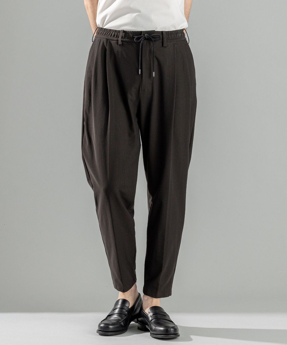 JOSEPH HOMME 新素材【抜群の通気性/360度ストレッチ】エアトールストレッチ ドロスト付ワイドテーパードパンツ/ ORIGIN CONVERTIBLE 