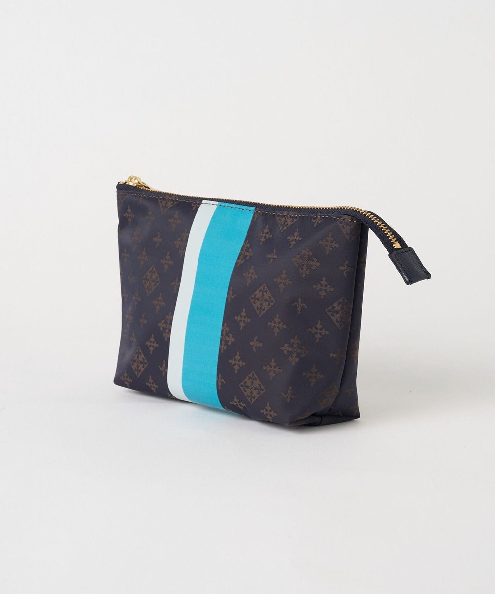 russet ラインプリントポーチ M(Z-226) 