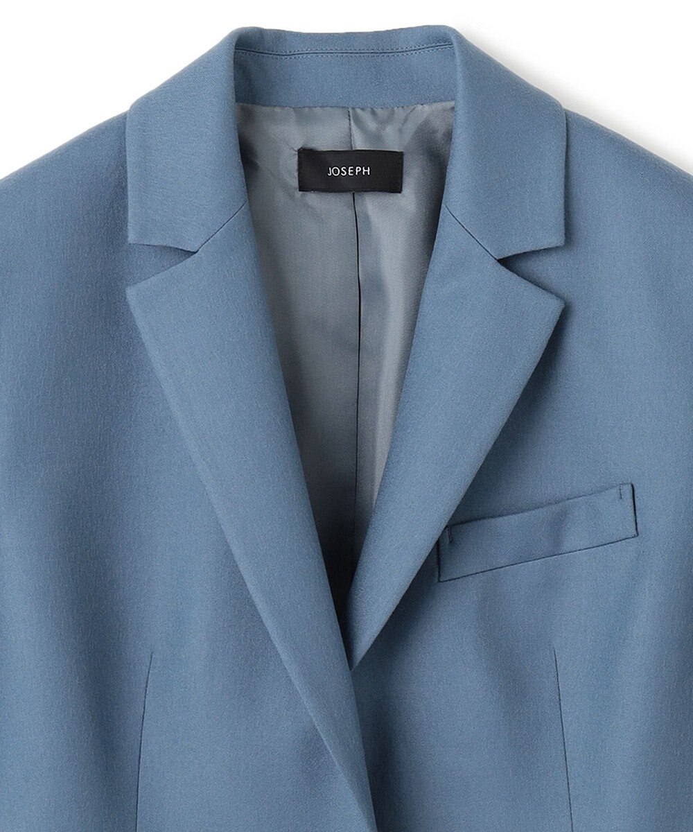 JOSEPH エアリーフランネル　ジャケット 