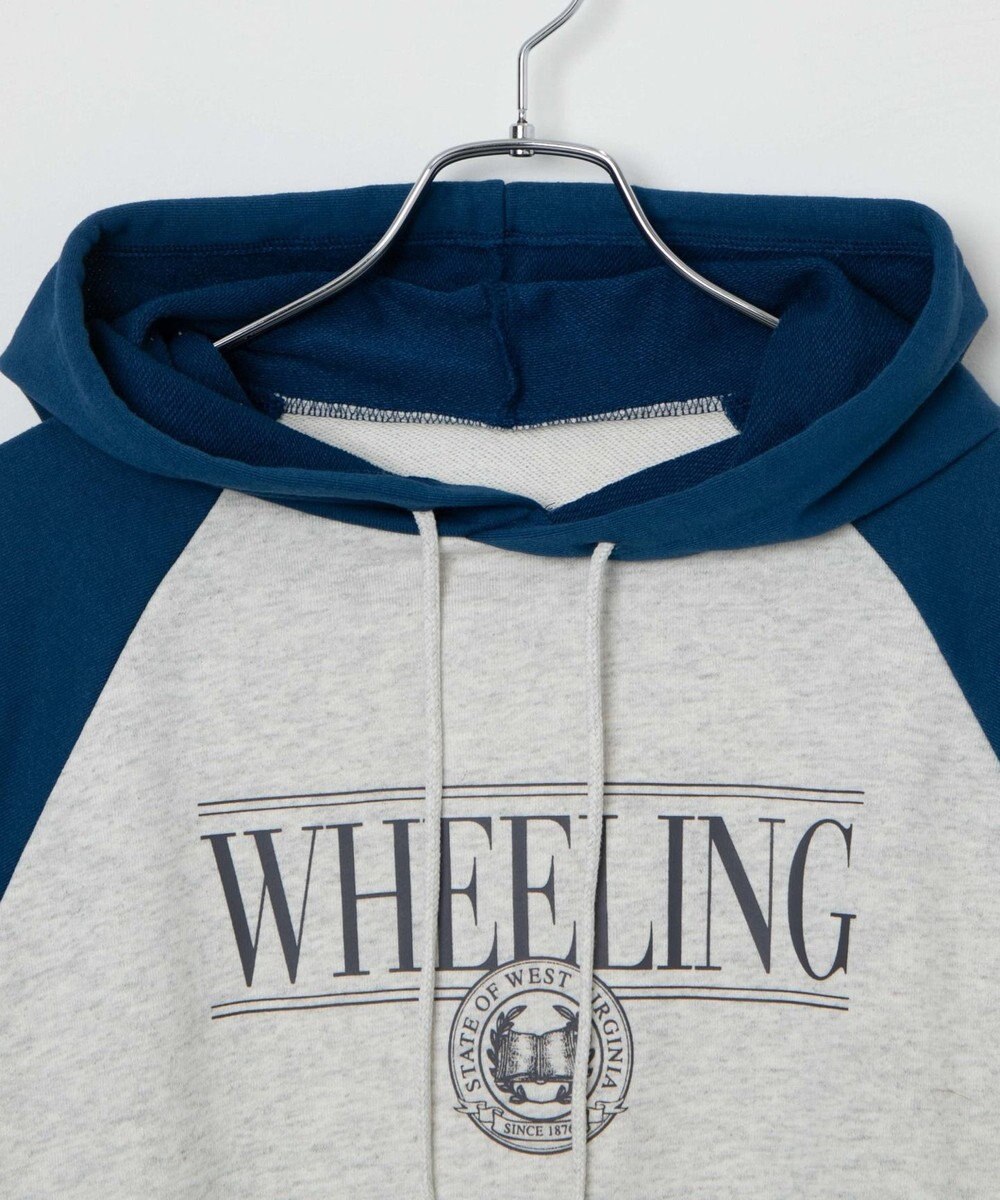 WEGO ラグランショートパーカー 