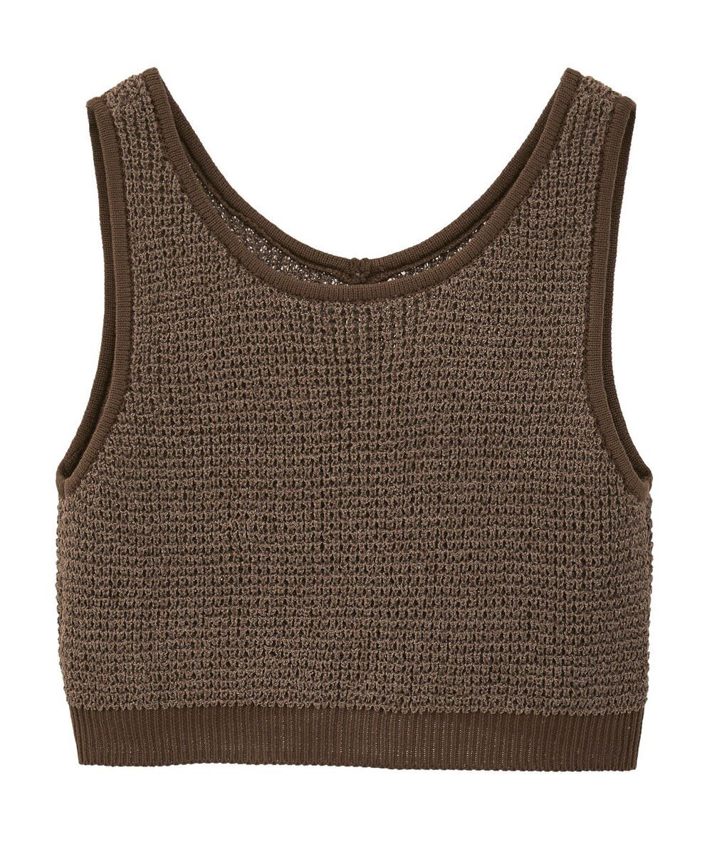 CRAFT STANDARD BOUTIQUE ワッフル編みニットベスト 