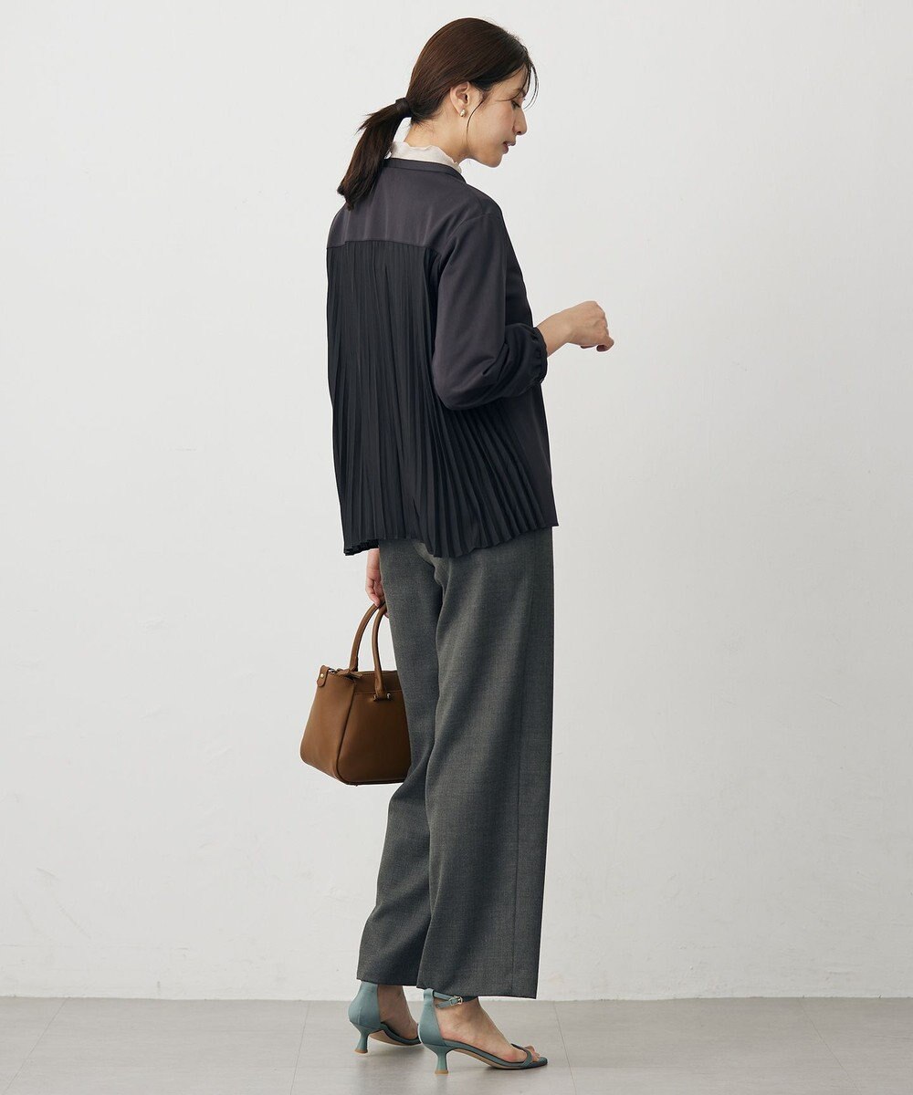 J.PRESS LADIES コンパクトトリコット バックプリーツ カットソー 