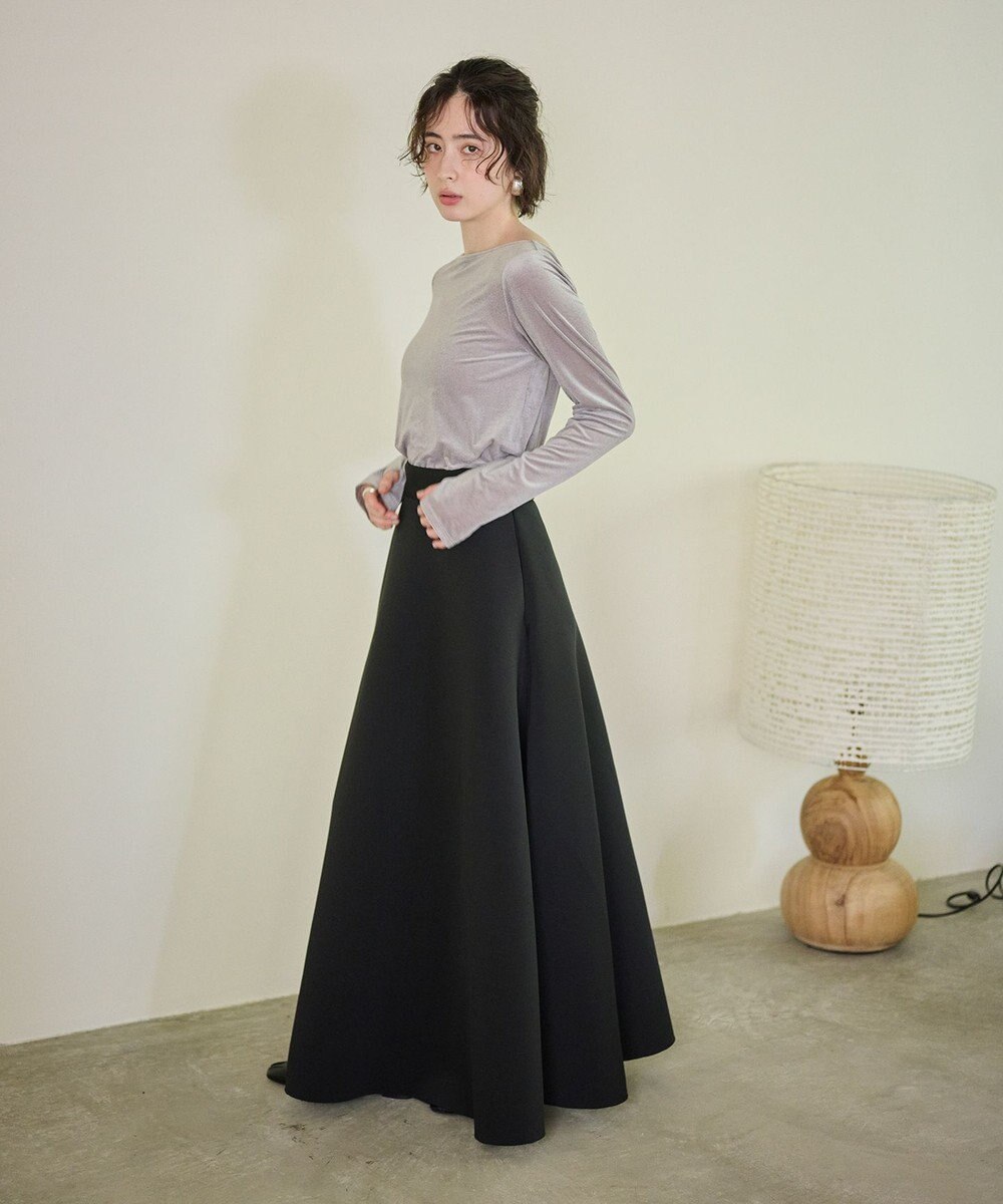 #Newans 【洗濯機可／ 前後着用可】 シアーベロアプルオーバー 