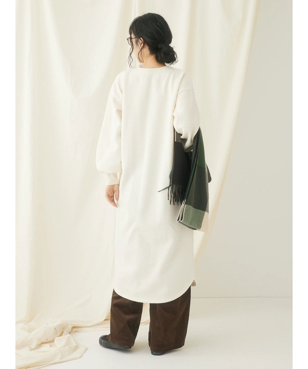 CRAFT STANDARD BOUTIQUE 裏起毛ヘンリーワンピース 