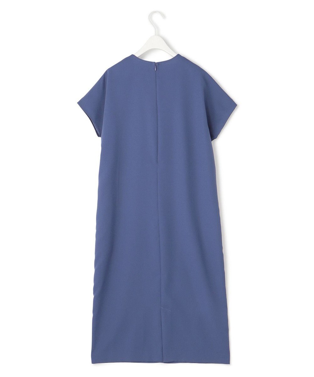 ICB 【接触冷感・UVケア・速乾・洗える】FluidBackSatin レイヤードデザインワンピース 