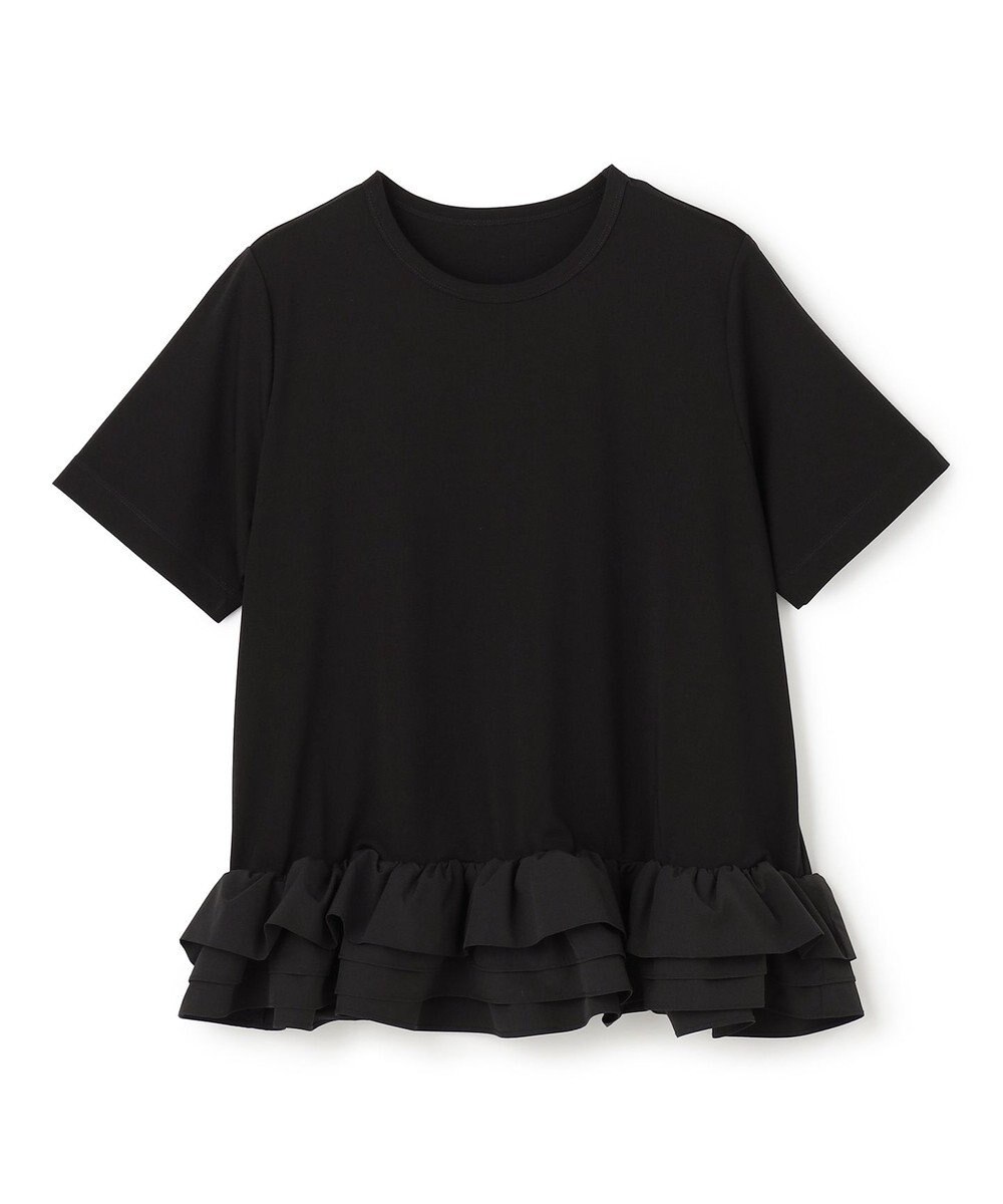 UNFILO BEAUTY FORM-T フリルヘム Tシャツ 
