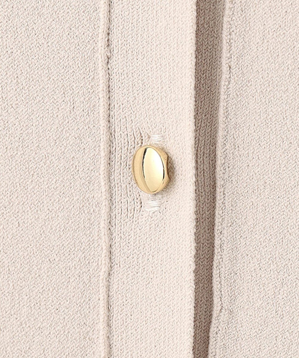 23区 【前後着用可能】レーヨンポリエステルストレッチ カーディガン 