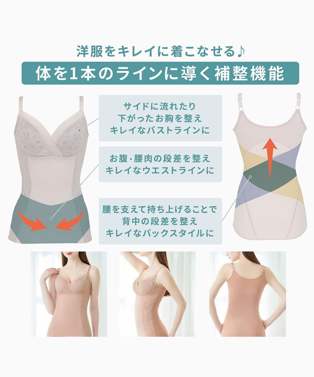 BRADELIS New York 【カヤビューティラボ】はくだけ簡単スタイルメイクブラキャミ23 