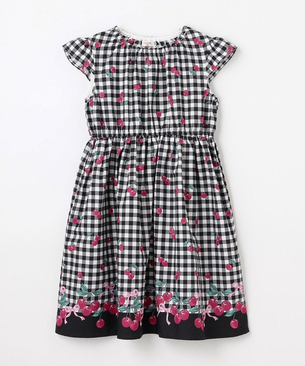 ANY KIDS 総柄 サマーワンピース 