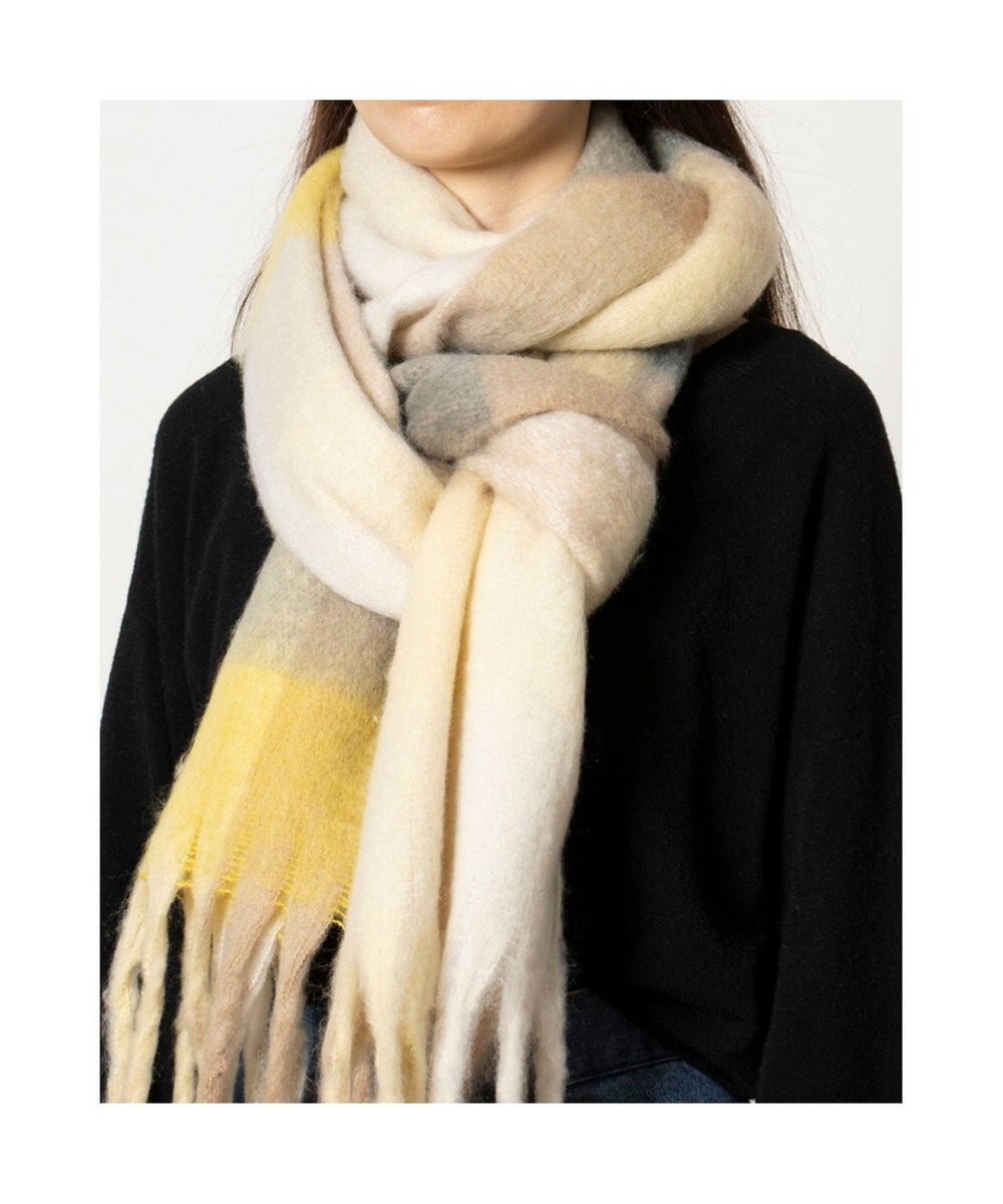 UNBILLION カカトゥ kakatoo / ブロックチェックストール 