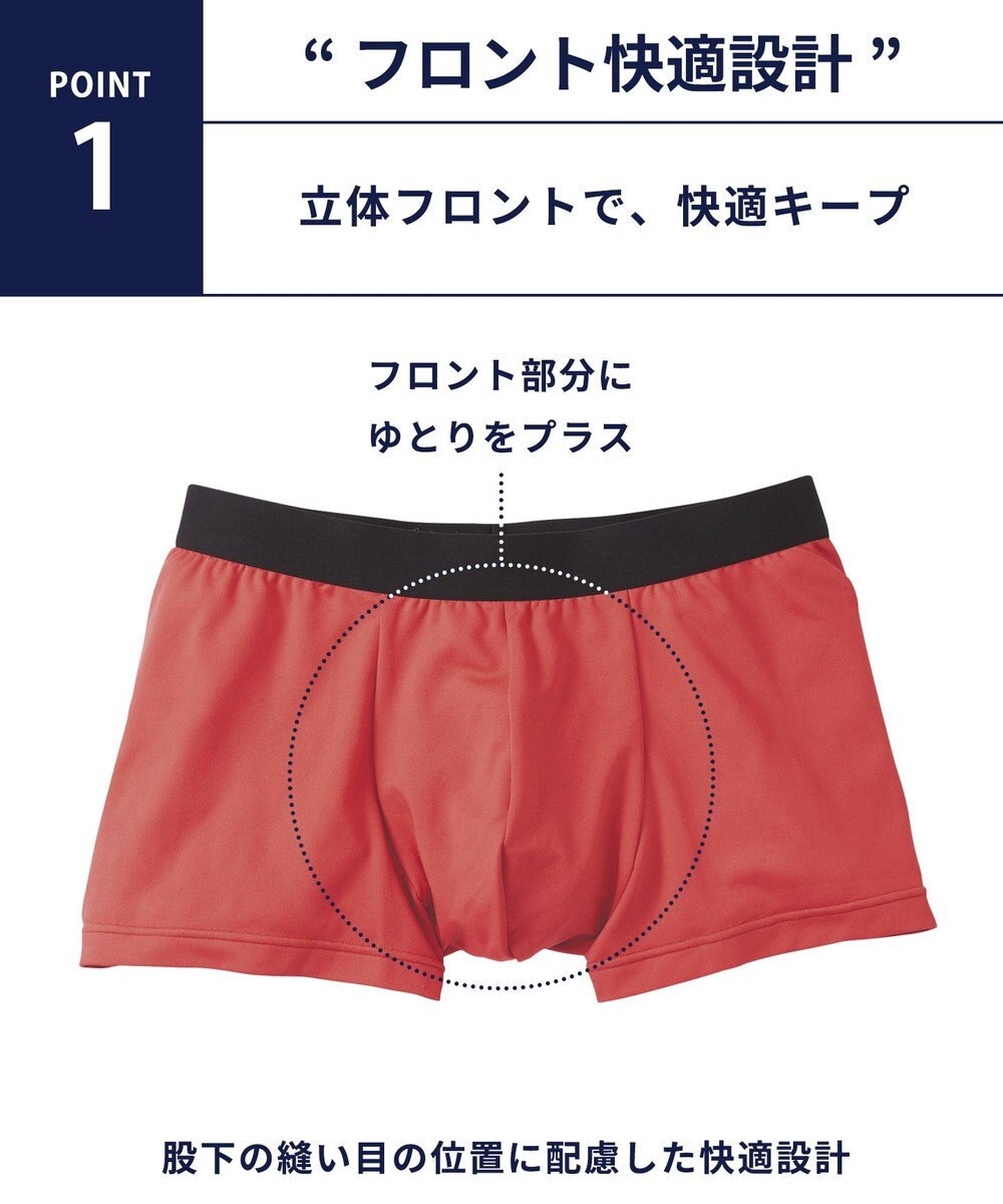 WACOAL MEN ボクサーパンツ　【2枚セット】　ベーシックスタイル　フロント快適設計　前閉じ　/ブロス　GT3350 