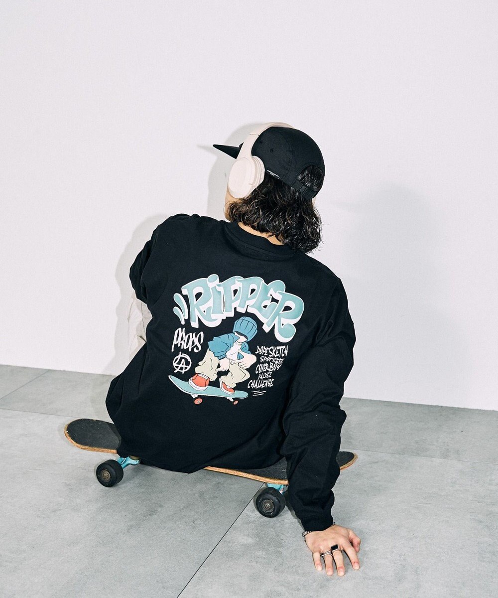 WEGO 【ユニセックス着用ITEM】ユニークモチーフBIGロンT 