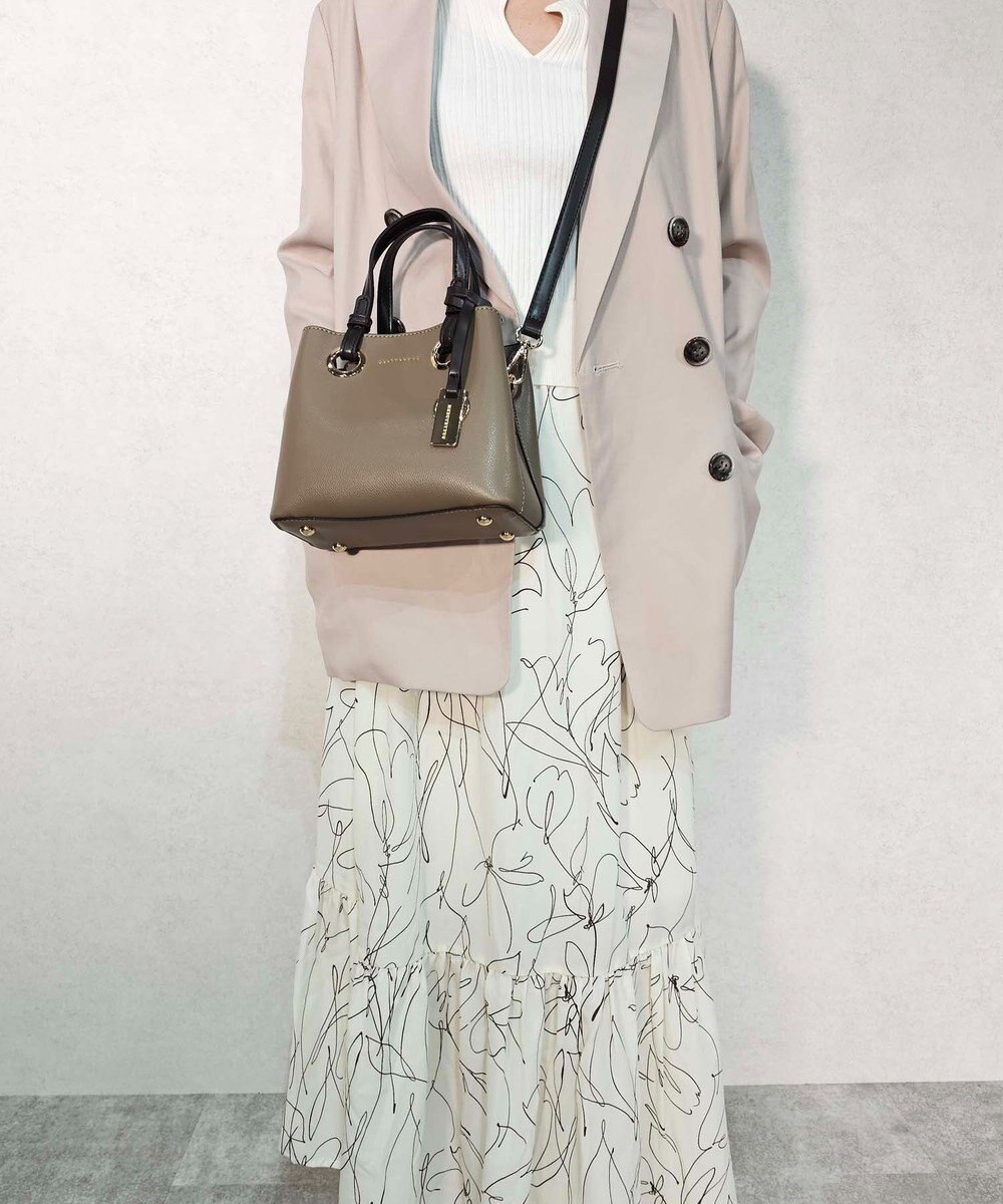 style code 【MERCURYDUO/マーキュリーデュオ】メタルアイレット　ミニショルダーバッグ、ハンドバッグ 