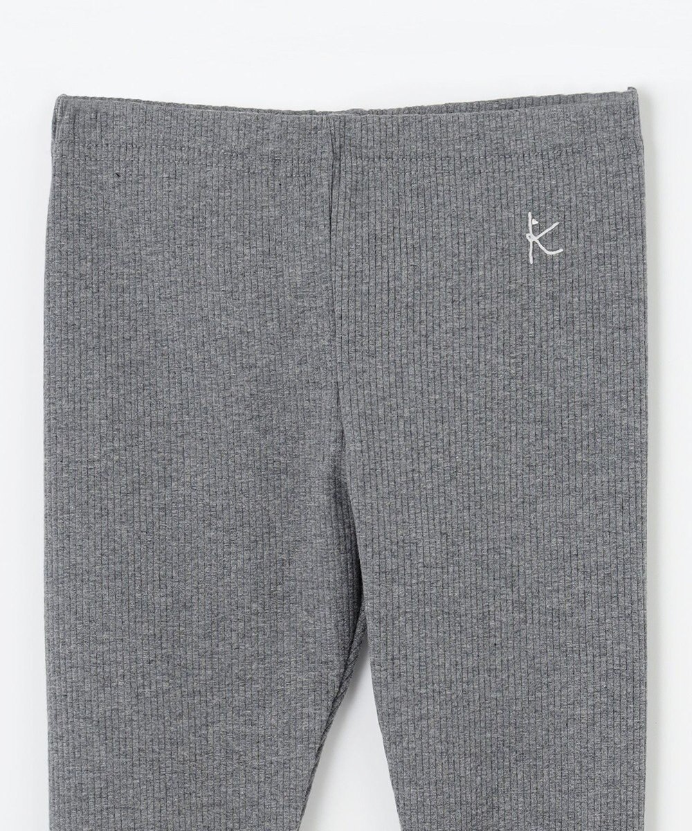 組曲 KIDS 【90-160㎝】【10分丈】テレコフリル レギンス 