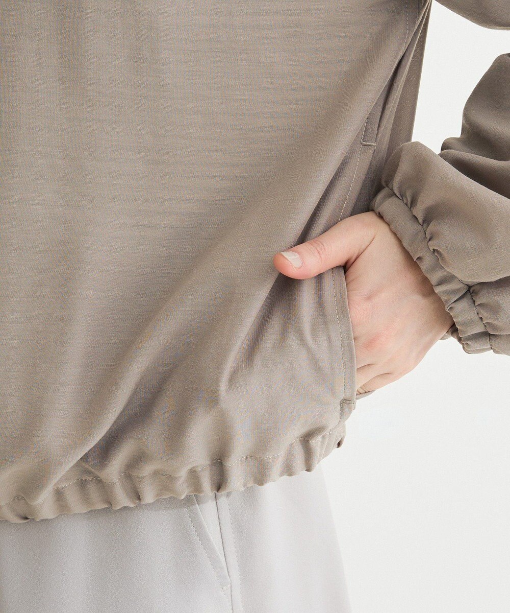 Green Parks ドロストネックシアーブルゾン 