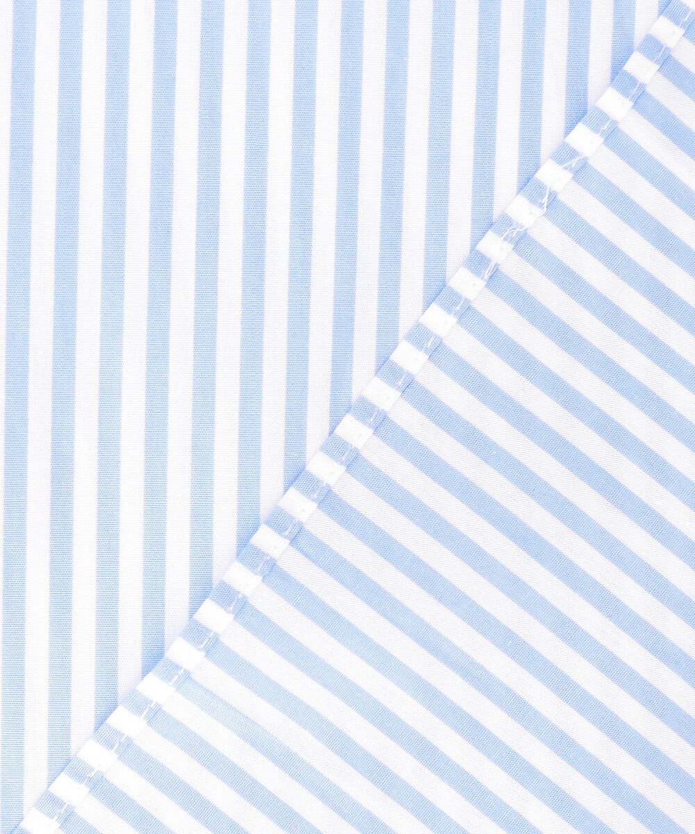 J.PRESS MEN 【AaronChang】【UNISEX】コットンタイプライター ストライプ シャツ / B.D. / Baggy-Fit 