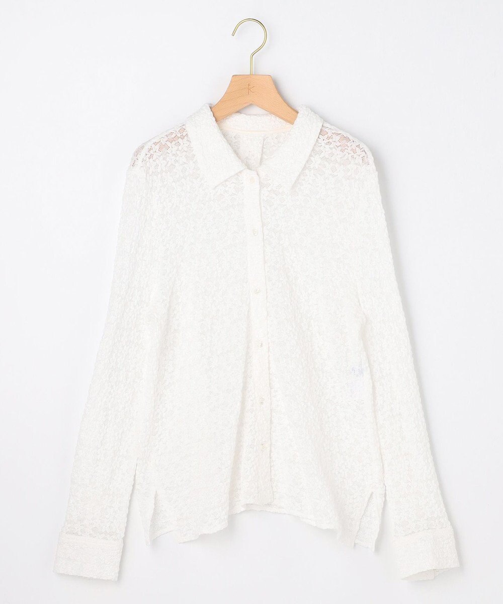 組曲 S 【先行予約・WEB限定】フラワーチュールブラウスライク カットソー 