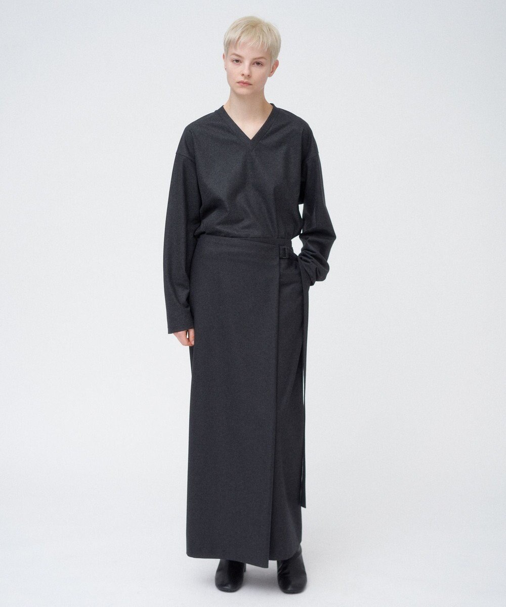 ATON MERINO COLLEGE JERSEY | Vネックプルオーバー 