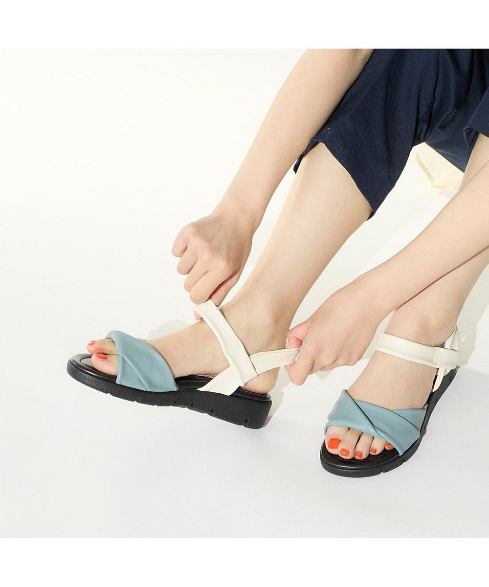 ing <ing>「もちっと新感覚」ソフトストレッチサンダル 