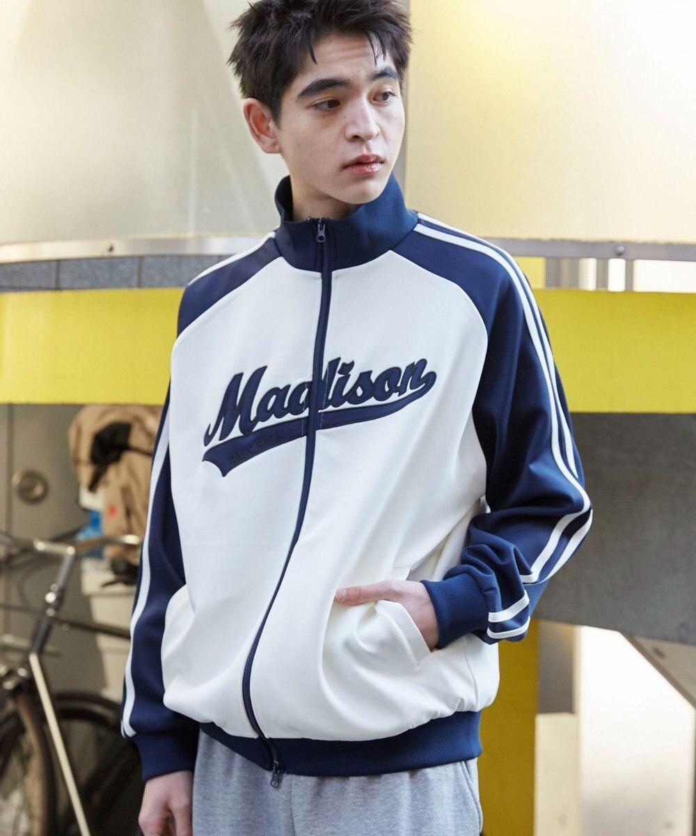 WEGO 【ユニセックス着用ITEM】ラグランライントラックジャケット 