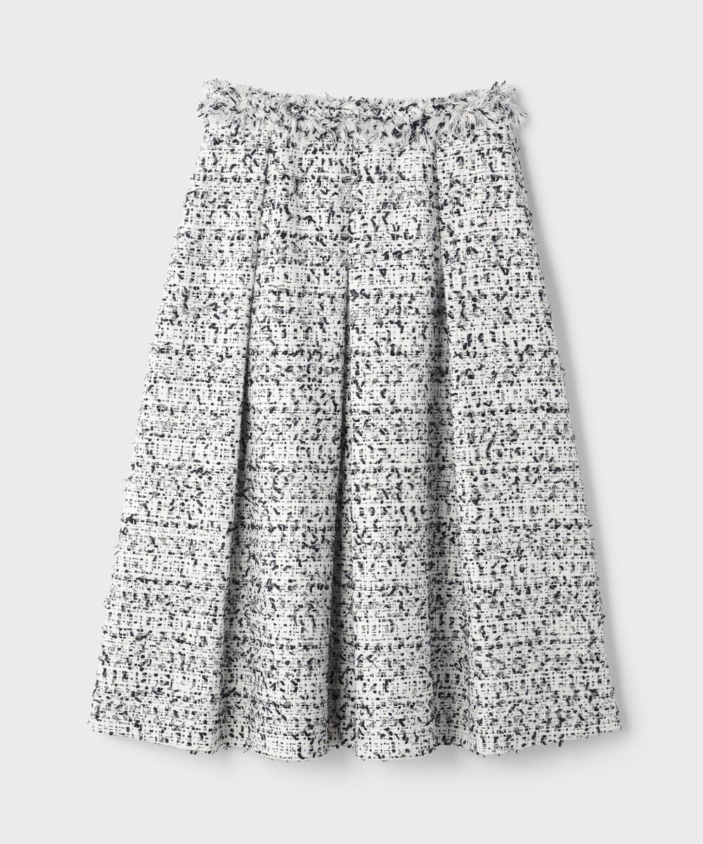 GRACE CONTINENTAL ミックスツイードスカート 