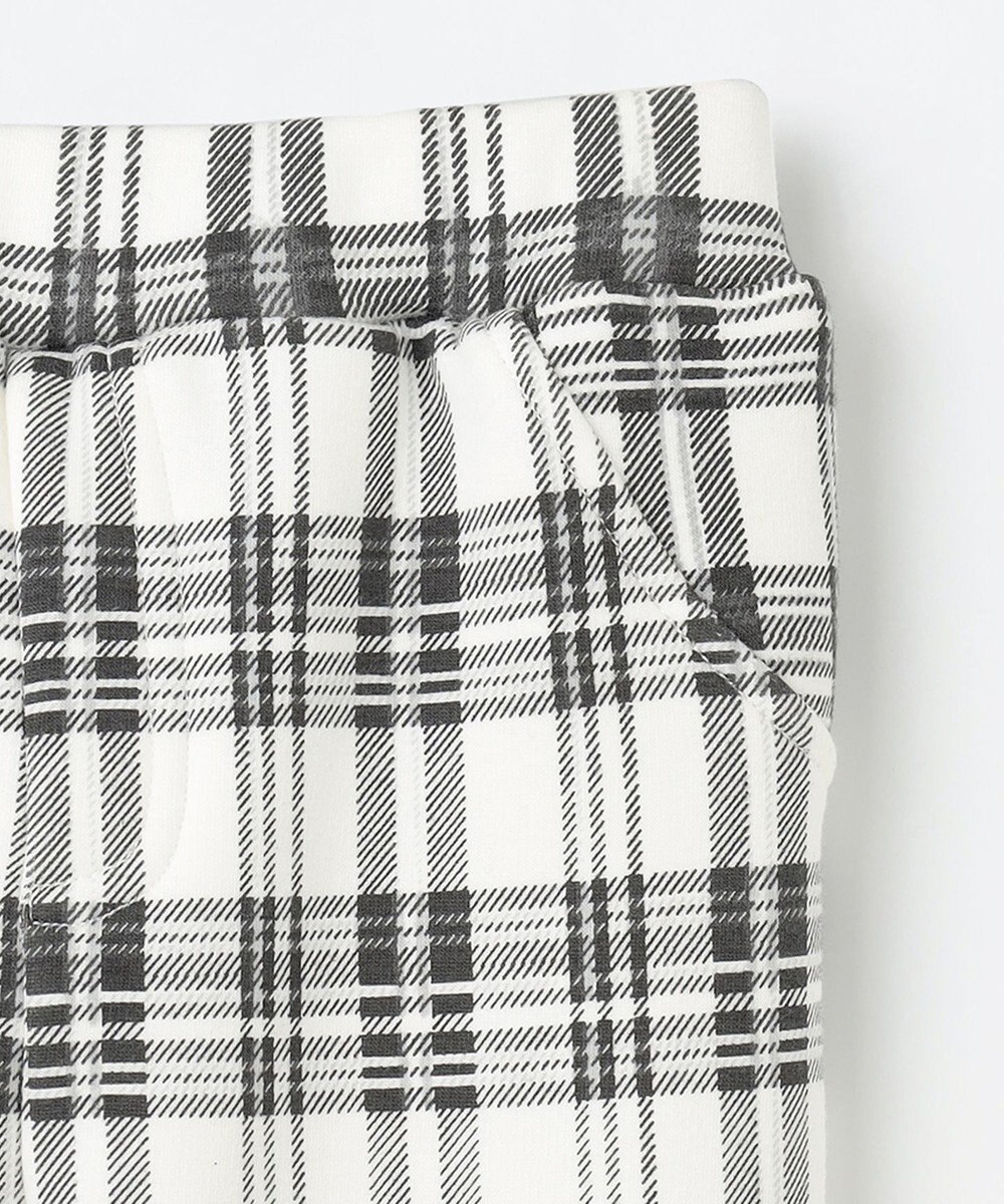 組曲 KIDS 【80-100㎝】シャギーチェック パンツ 