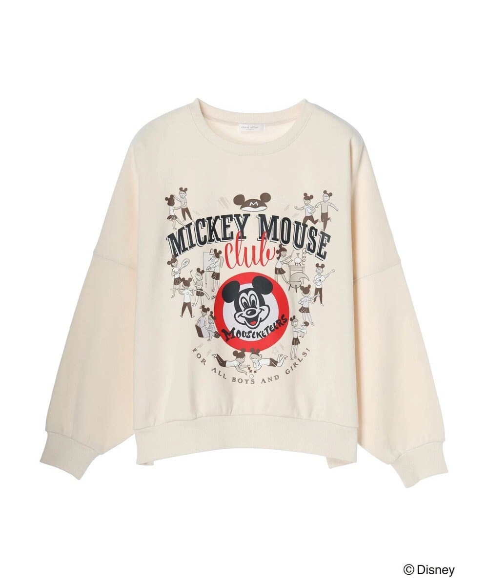 Green Parks ミッキーマウス・クラブ／アート裏起毛プルオーバー 