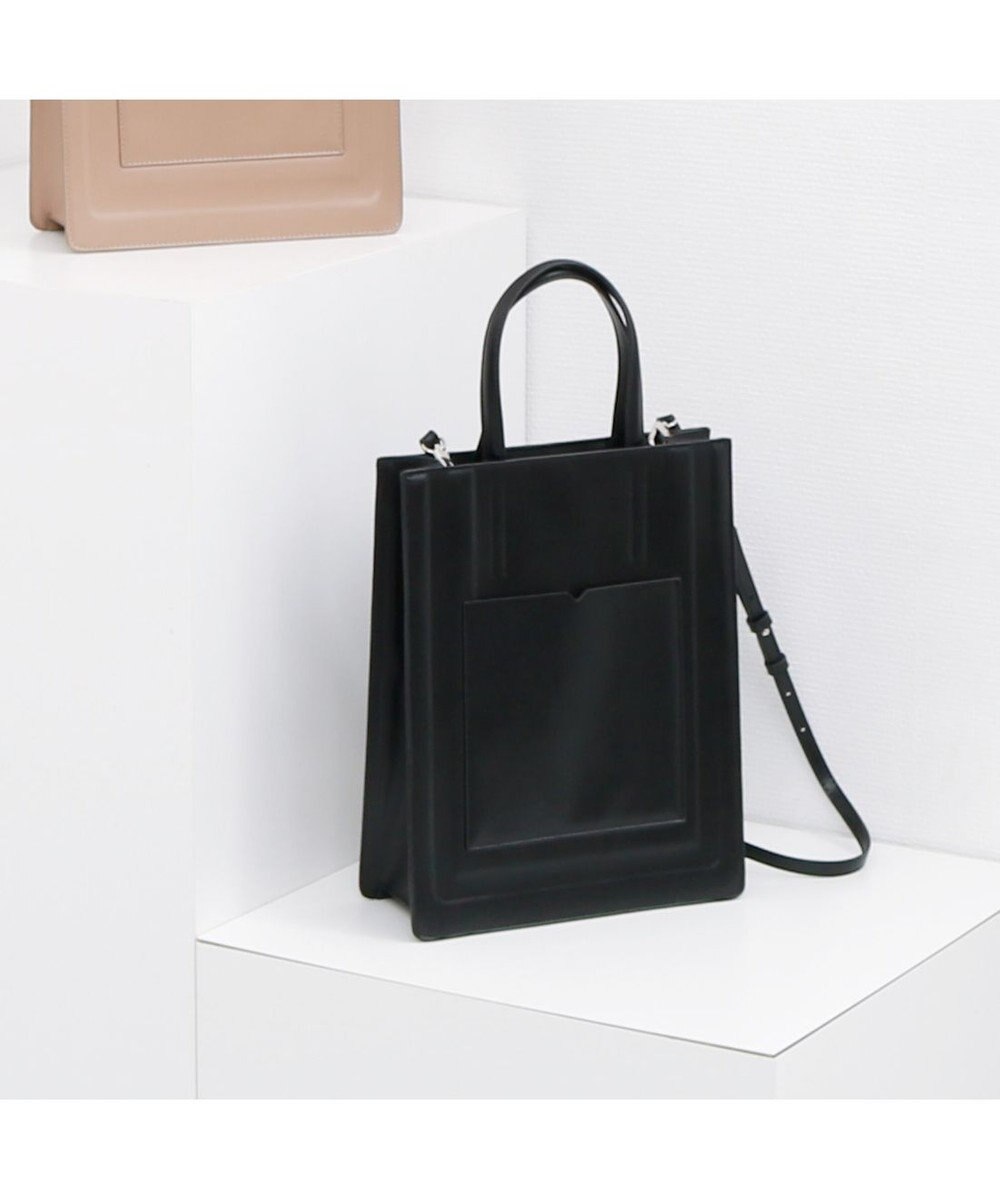 UNBILLION カシュカシュ cachecache / パネル型押し2wayトート 