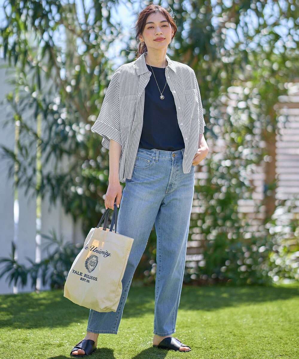 ANY 【手洗い可】コットンリネンブラウス 