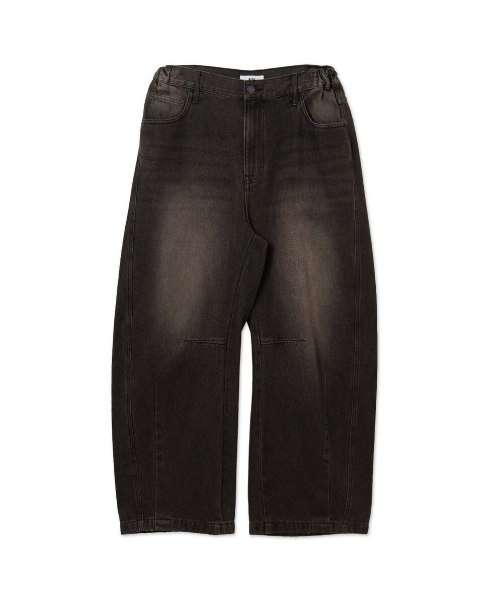 WEGO イージーバレルレッグデニムパンツ2 