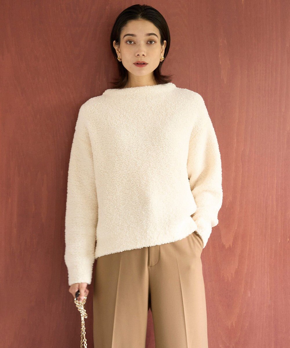 UNFILO プードルニット ボトルネック 