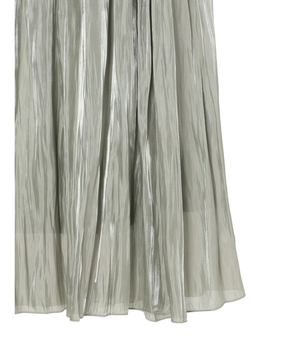 earth music&ecology シャイニーギャザースカート 