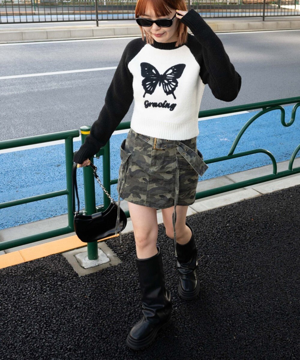 WEGO フラッフィーラグランちびニット 