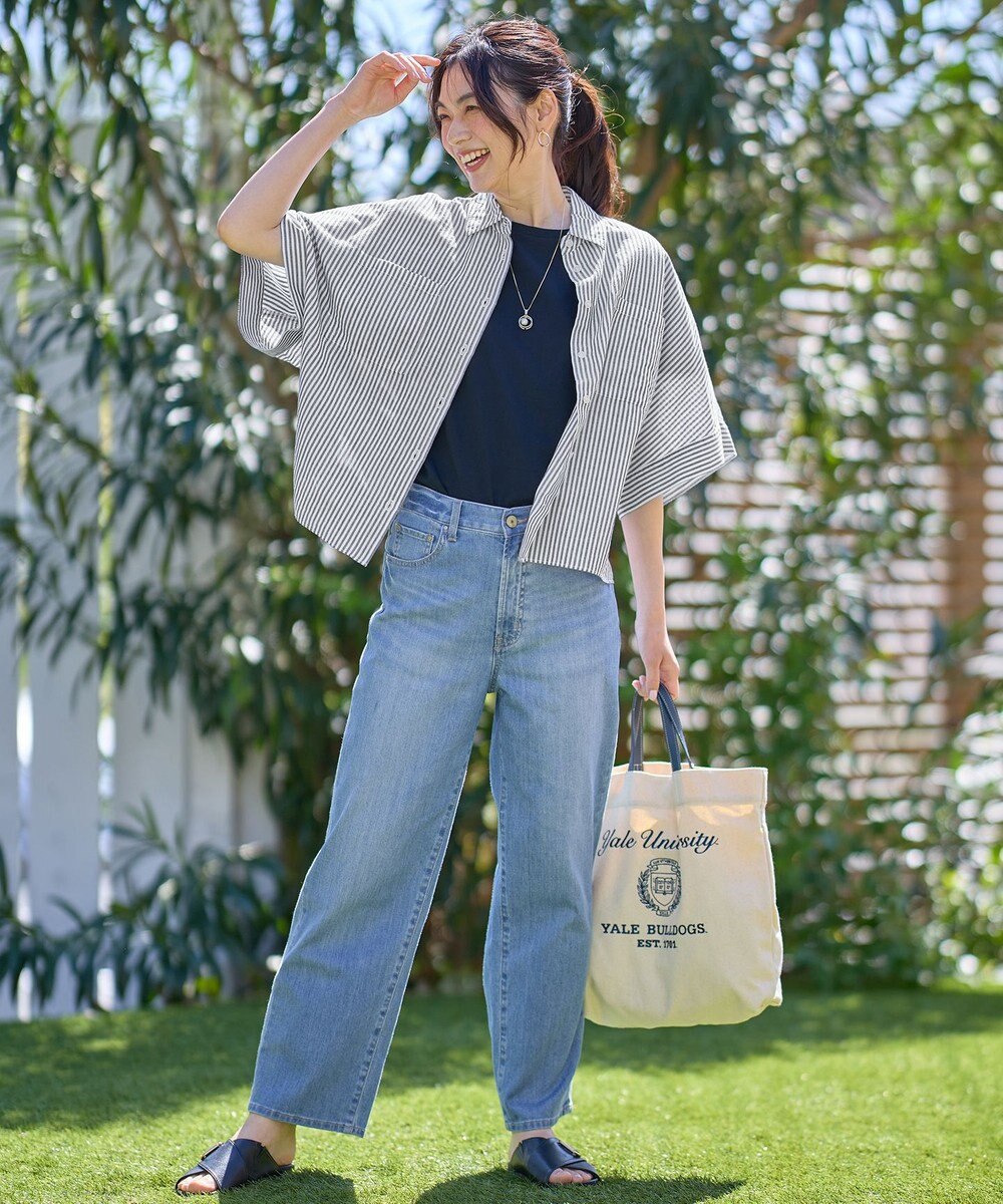 ANY 【手洗い可】コットンリネンブラウス 