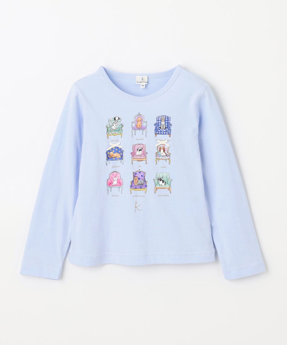 組曲 KIDS 【110-140㎝】アラカルトドッグ Tシャツ 