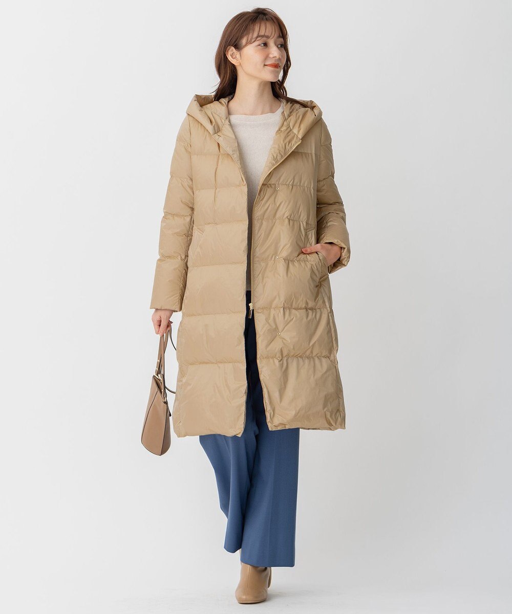 自由区 【裏起毛/撥水加工】TRギャバ ストレートパンツ 