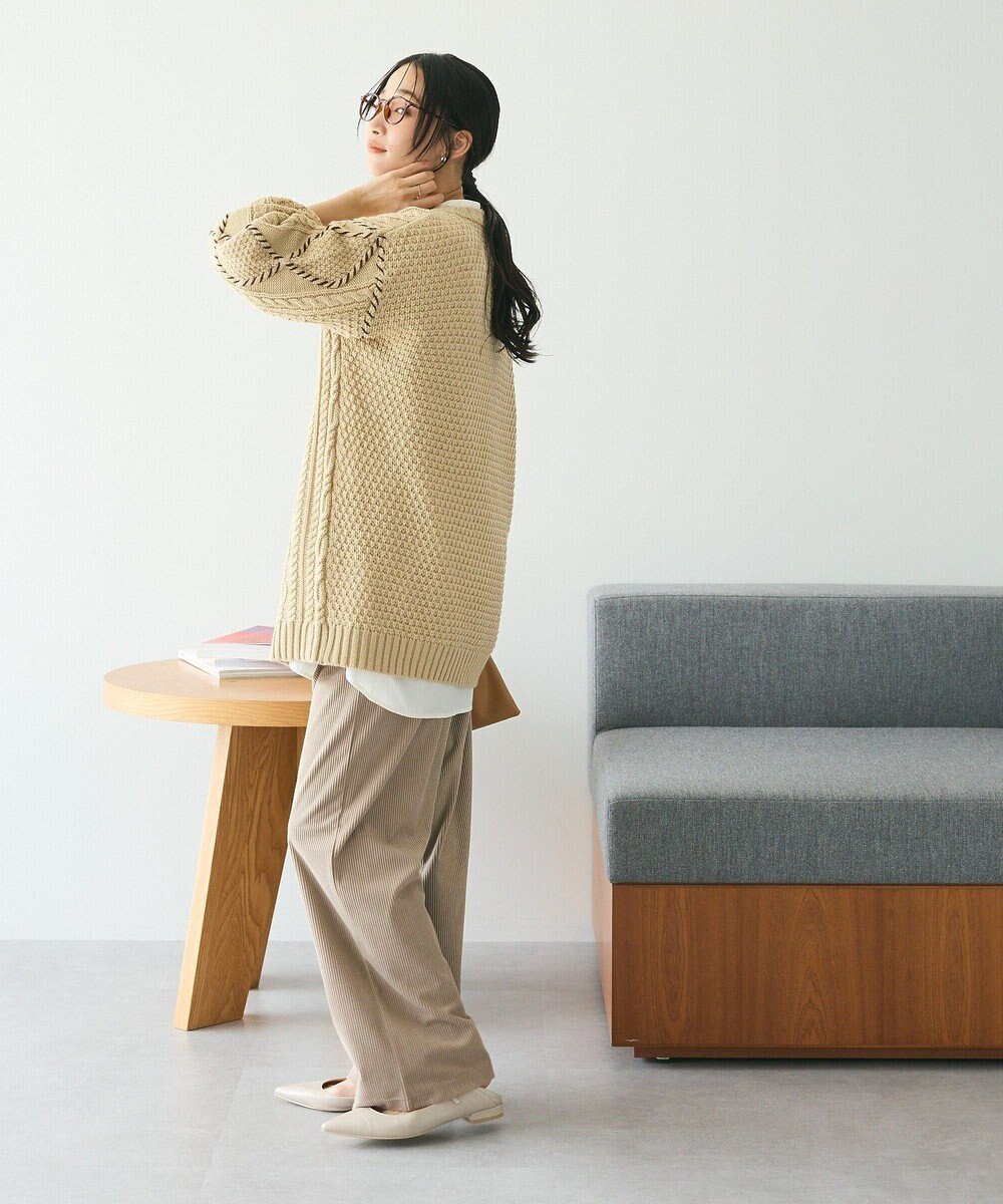 CRAFT STANDARD BOUTIQUE カットコーデュロイパンツ/24AW 