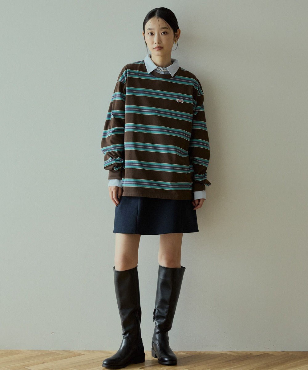 AMERICAN HOLIC PENNEY'S レトロボーダーロングTシャツ 