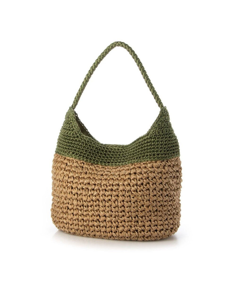 UNBILLION cachecache 切り替え編みワンハンドル2wayミニトート 