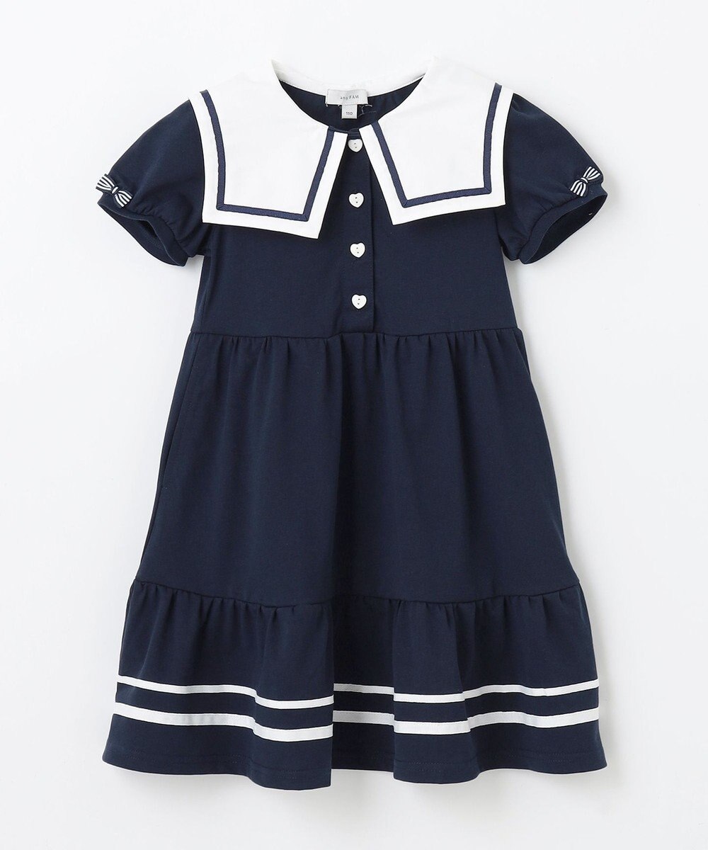 ANY KIDS セーラーカラー ワンピース 