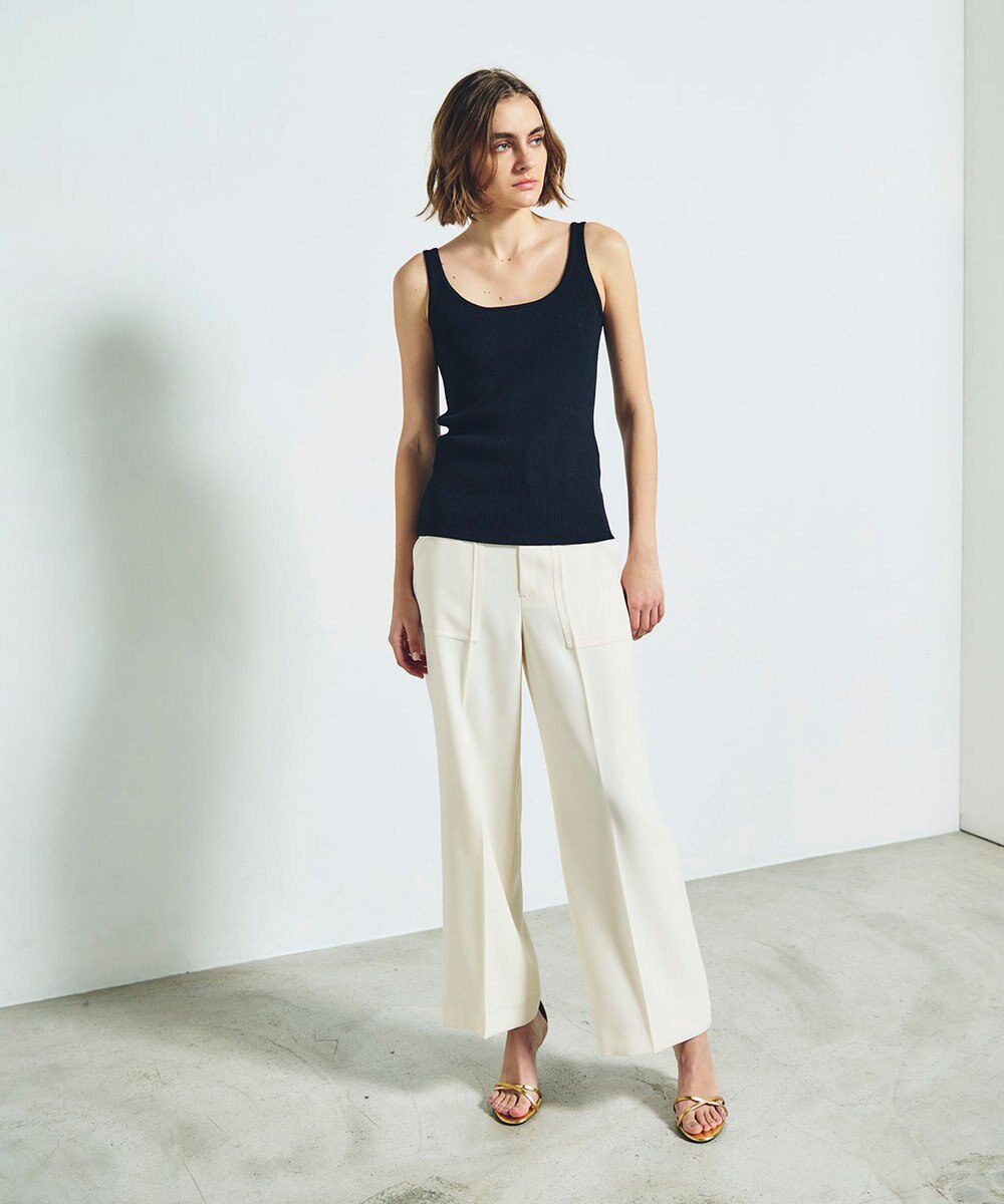 GRACE CONTINENTAL デコルテニットタンク 