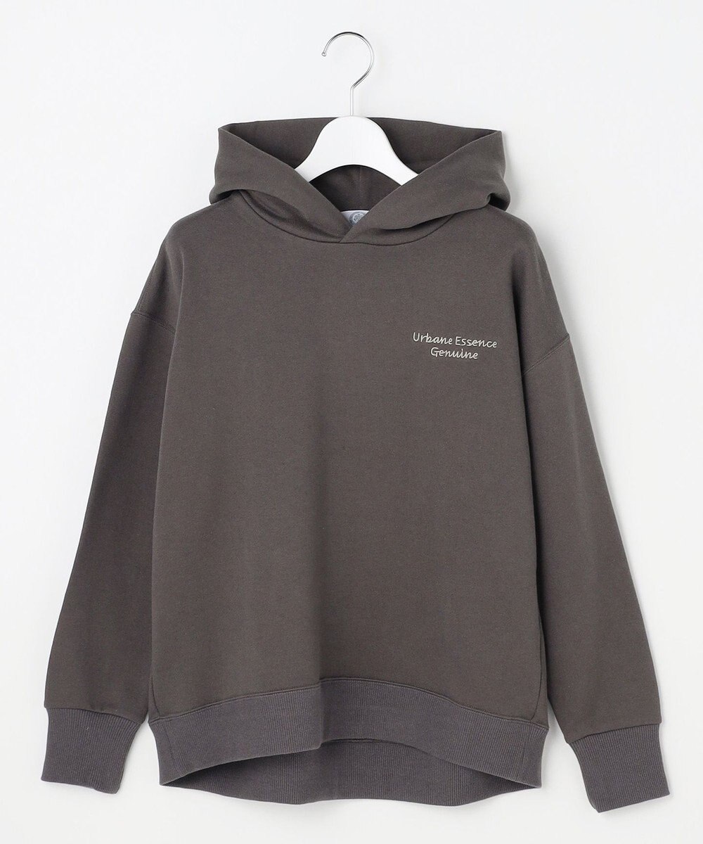 J.PRESS LADIES 【WEB限定】ロゴ裏毛 パーカー 